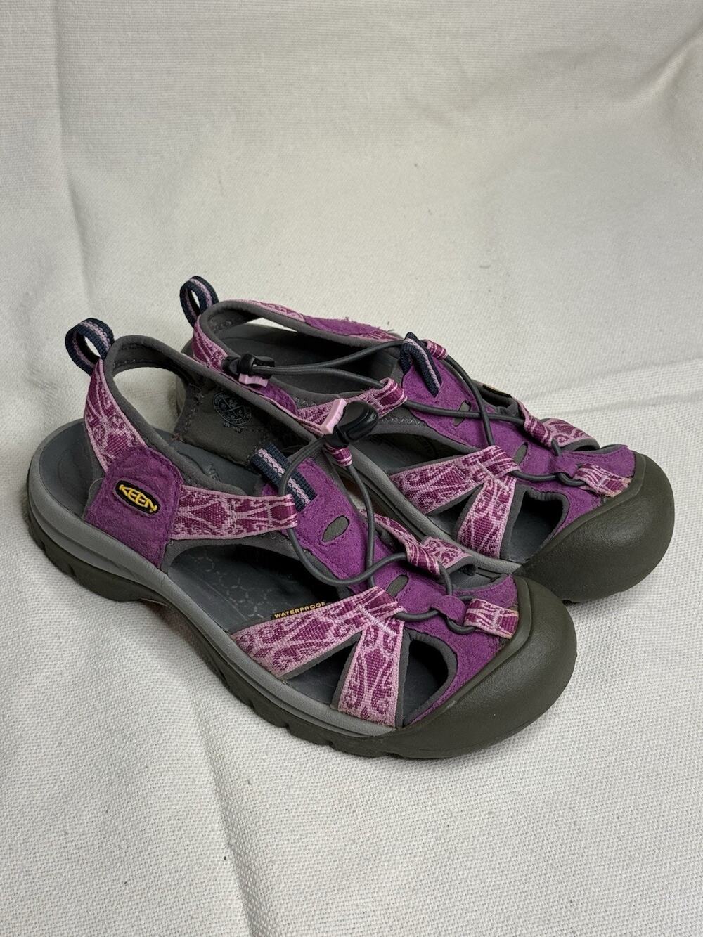 Keen H2 Purple & Pink Sandals Waterproof Hiking Shoes Women's Size 10.5